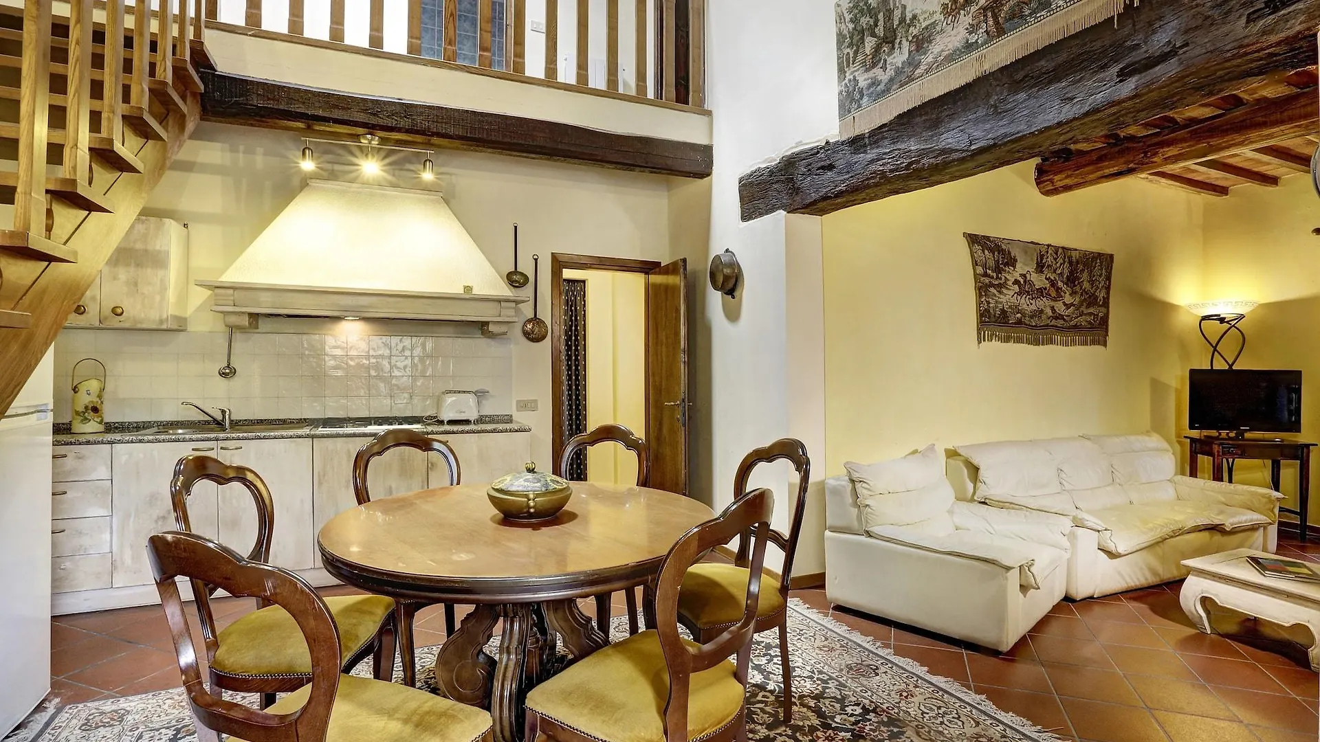 Вилла Borgo Casa Al Vento Гайоле-ин-Кьянти